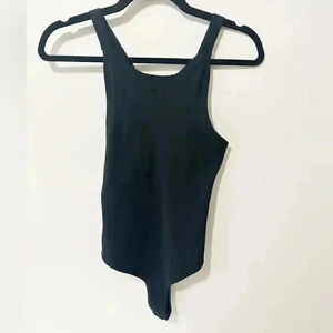 SNDYS  Revolve Knit Bodysuit Ribbed S